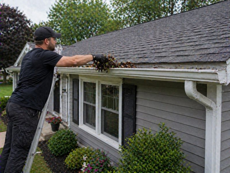 Clogged Gutter Clearing in Arvada, CO